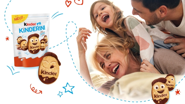 Kinder launcht neuen Weizenkeks "Kinderini" - Quelle: Ferrero